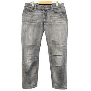 Joe's Jeans Womens 29 Chelsea Skinny Leg Mid Rise Casual‎ Denim Gray Light 32x25